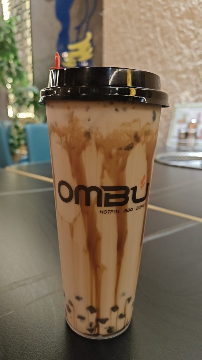 Black Caramel Milk Tea